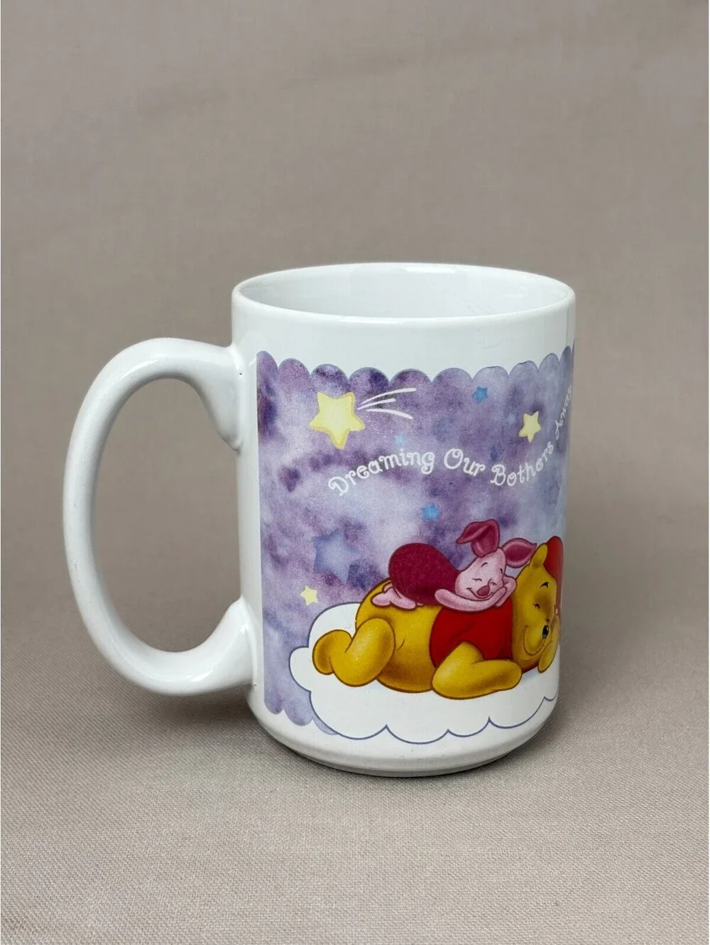 Vintage Disney Winnie the Pooh Piglet Tigger All Bounced Out Coffee Mug Tall 14o